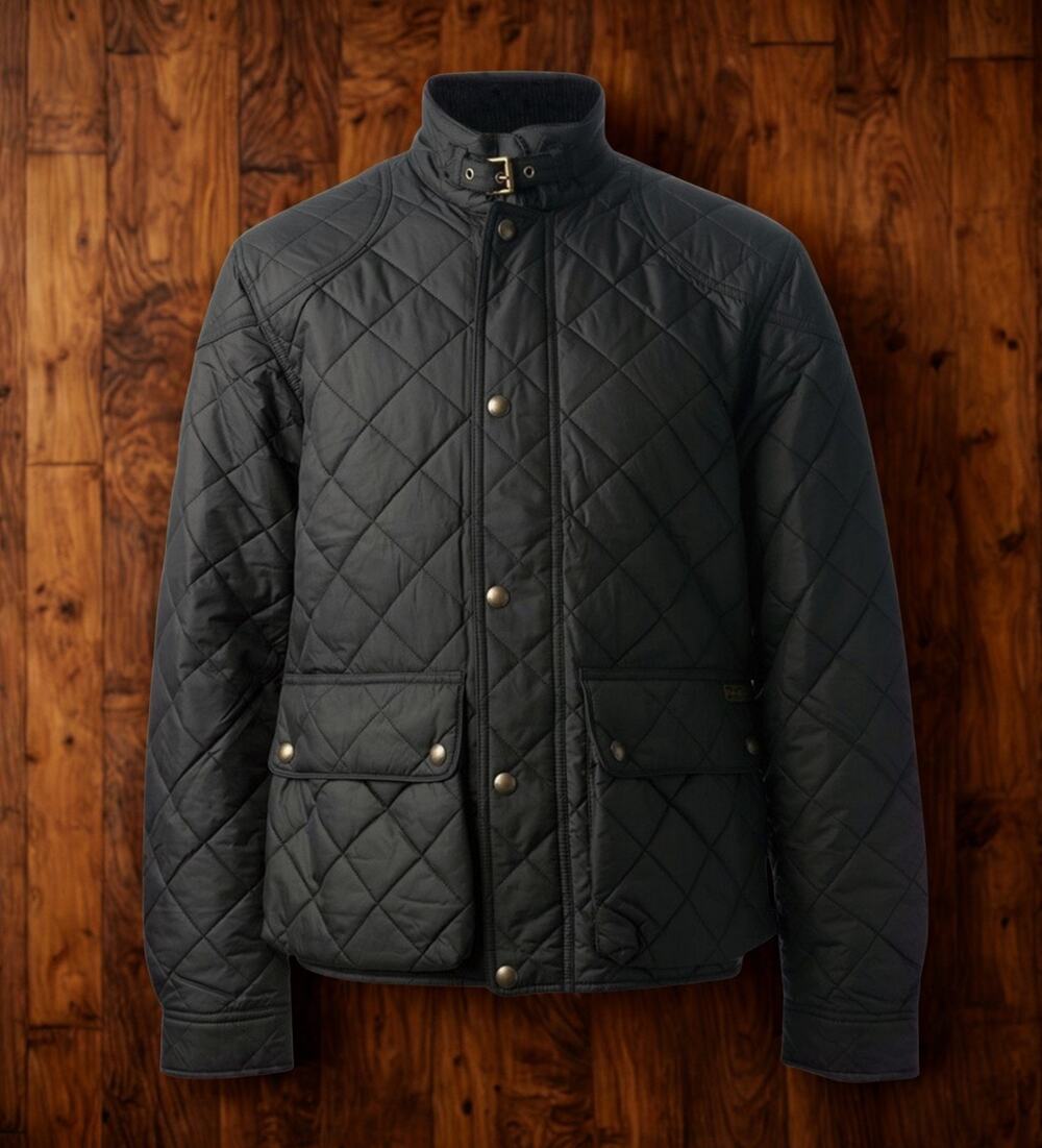Polo Ralph Lauren Beaton Quilted Field Jacket Men's 2XB Black Big Tall NWOT